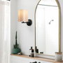 Opviq Profil - 4685 Lámpara de pared Negro y Crema